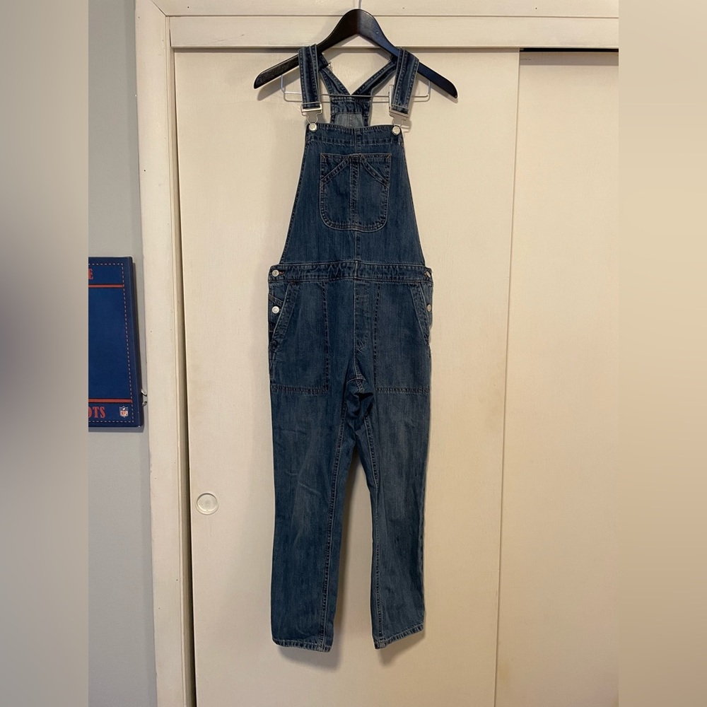 Gap Slouch crop overall - Picture 2 of 9